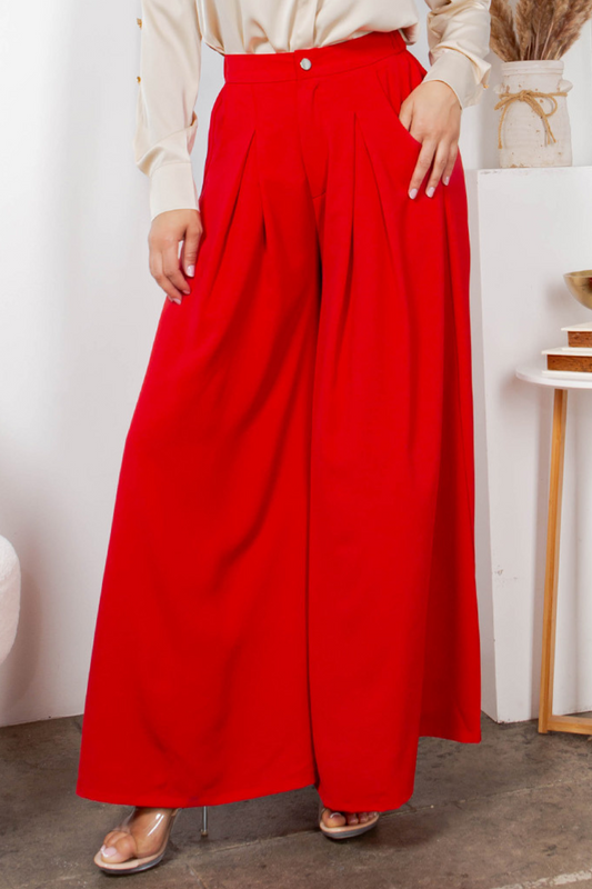 OP-4600 PALAZZO WIDE LEG PANTS 6 PIECES 2/S 2/M 2/L