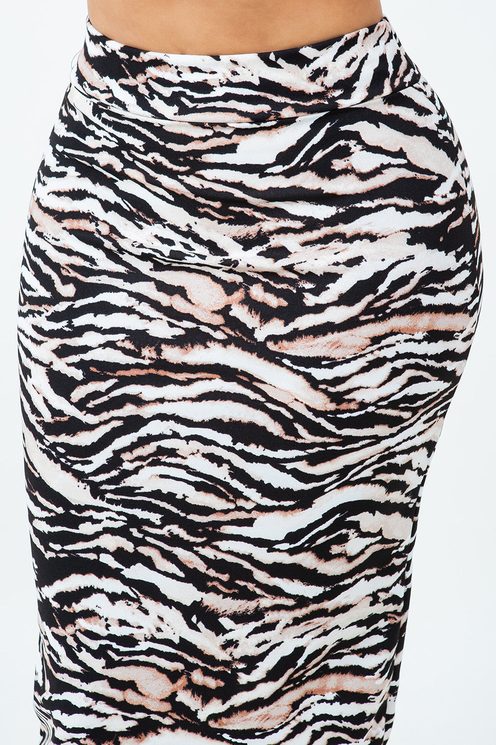 OP-457 ANIMAL PRINT MIDI SKIRT 6 PIECES 2/S 2/M 2/L