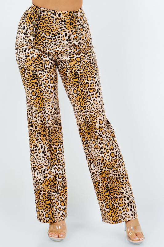 G-233 CHEETAH PRINT  6 PIECES  2/S 2/M 2/L