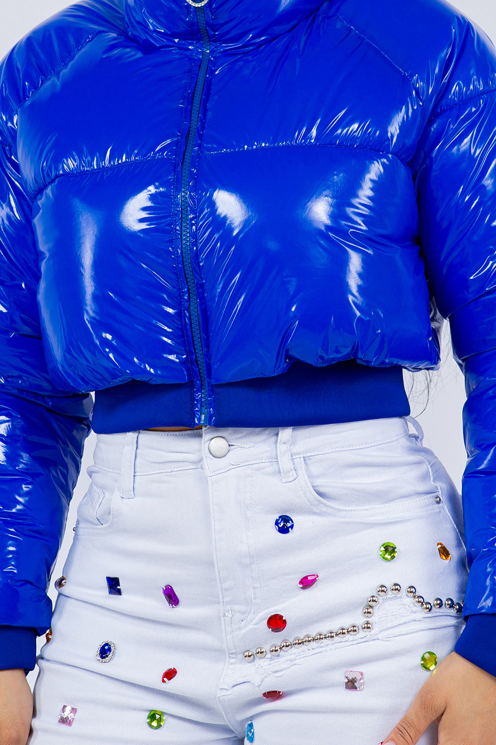 OP-230625 CROPPED PUFFER JACKET  6 PIECES 2/S 2/M 2/L